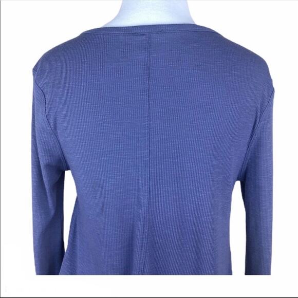 Free People Rock the Boat V neck Top in Purple - Picture 8 of 12